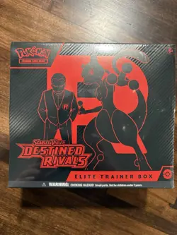 Pokemon Destined Rivals Elite Trainer Box - New, Sealed - Image 1