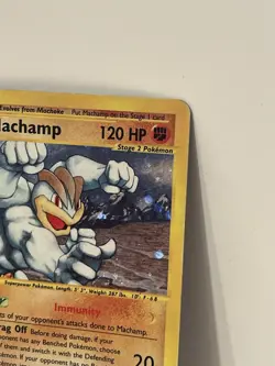 Pokemon TCG Machamp H15/H32 Skyridge Holo Rare HP - Image 3