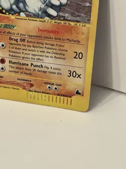Pokemon TCG Machamp H15/H32 Skyridge Holo Rare HP - Image 4