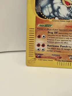Pokemon TCG Machamp H15/H32 Skyridge Holo Rare HP - Image 5
