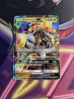 Kommo-o GX SM71 Pokemon TCG Sun & Moon: Black Star Promo MP/HP - Image 1