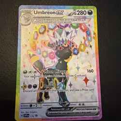 Umbreon EX Prismatic Evolutions - 176 Black Star Promo - Pokemon TCG - Image 1