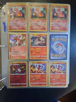 Pokemon TCG Charmander And Charmeleon Mixed Sets Lot NM-HP - Image 5