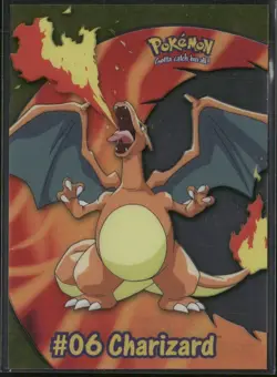 Charizard #06 PC3 Clear - Pokemon Topps TV Animation - Image 1