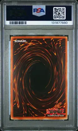 2003 Yu-Gi-Oh! Airknight Parshath Legacy of Darkness LOD 1st Edition Ultra PSA 9 - Image 2