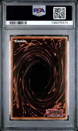 2002 Yu-Gi-Oh! Dark Magician Starter Deck: Yugi SDY Unlimited Ultra Rare PSA 8 - Image 2
