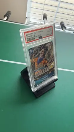2023 ONE PIECE PROMOS #003 CROCODILE WINNER PACK VOL.5 PSA 10 GEM MINT - Image 3