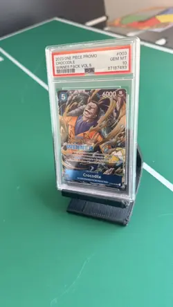 2023 ONE PIECE PROMOS #003 CROCODILE WINNER PACK VOL.5 PSA 10 GEM MINT - Image 4