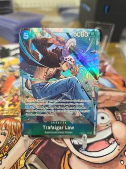 One Piece TCG - Trafalgar Law [OP01-047] (PRB01) - Alternate Art - NM - ENGLISH - Image 1