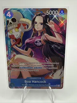 BOA HANCOCK - One Piece TCG OP01-078 - ALT ART AA Super Rare SR - PRB01 The Best - Image 1