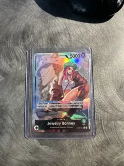 Jewelry Bonney OP07-019 Alt Art Leader One Piece TCG - ENGLISH NEAR MINT - Image 1