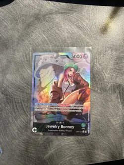 Jewelry Bonney OP07-019 Alt Art Leader One Piece TCG - ENGLISH NEAR MINT - Image 2