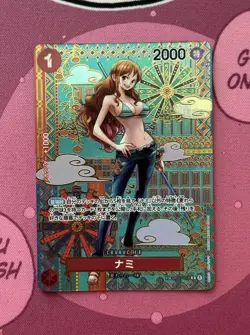 Nami OP01-016 SP Full Art Foil Japanese NM | One Piece TCG JP - Image 1