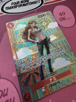 Nami OP01-016 SP Full Art Foil Japanese NM | One Piece TCG JP - Image 3
