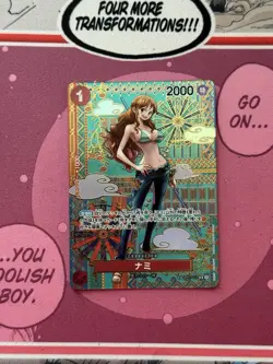 Nami OP01-016 SP Full Art Foil Japanese NM | One Piece TCG JP - Image 5