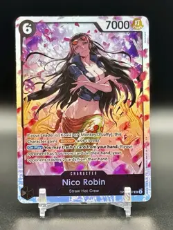 Nico Robin OP12-087 - Super Rare OP-12 Legacy of the Master - Image 1