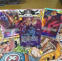 Black Maria (Parallel) OP-08 074 Two Legends Katakuri OP11-067 Sanji OP09-065 SR - Image 1