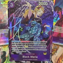 Black Maria (Parallel) OP-08 074 Two Legends Katakuri OP11-067 Sanji OP09-065 SR - Image 2