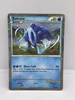 SUICUNE 2010 POKEMON HEARTGOLD & SOULSILVER PROMO #HGSS21 Card - Image 1