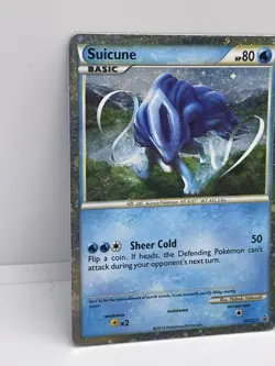 SUICUNE 2010 POKEMON HEARTGOLD & SOULSILVER PROMO #HGSS21 Card - Image 2