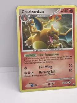 Charizard LV.60 Platinum Arceus 1/99 Cracked Ice Holo Rare Pokemon Card - Image 2