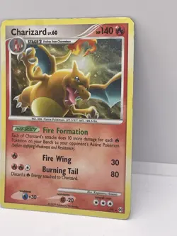 Charizard LV.60 Platinum Arceus 1/99 Cracked Ice Holo Rare Pokemon Card - Image 3