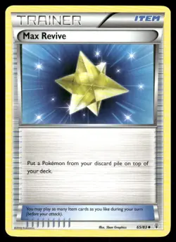 Pokemon Cards Max Revive 65/83 Generations Uncommon NM - Image 1