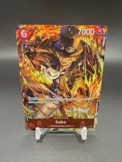Sabo (Illustration Box Vol.5) OP05-007 One Piece Promotion Cards Foil - Image 1