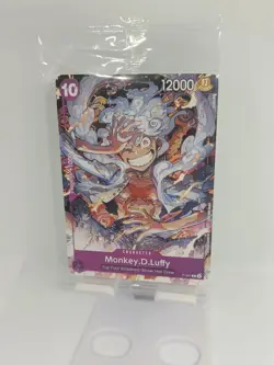 Monkey D Luffy One Piece Card Game P-041 Promo English [SEALED] - Image 1