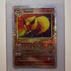 Pokemon Jungle Flareon Foil Holo 10/110 1999 Wizards of the Coast TCG Card - Image 2