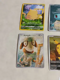 6 Pokemon x Van Gogh Black Star Promo ACG Art Card - read description - Image 2