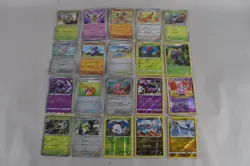 Pokemon Trading Card Lot of 100 "20 Holos" Various Sets (J3157G) - Image 1