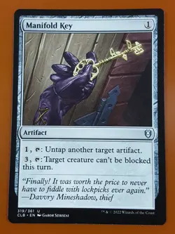 1x Manifold Key | Battle for Baldur's Gate | MTG Magic Cards - Image 1