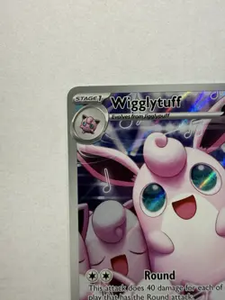 Wigglytuff 105/094 Phantasmal Flames Mega Evolution Pokemon Card - Image 2