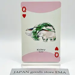 Pokemon Donphan 232 Playing Cards Gold Poker Pichu Nintendo Japanese Japan Rare - Image 1