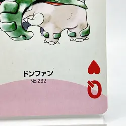 Pokemon Donphan 232 Playing Cards Gold Poker Pichu Nintendo Japanese Japan Rare - Image 5