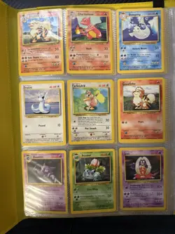 WOTC 1999 Pokemon Base Set Jungle & Fossil Common/Uncommon Complete 134 Cards - Image 1