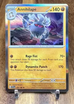 Annihilape 109/198 SV1 Scarlet & Violet Base Holo Rare Pokemon Card NM - Image 1
