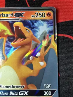 Pokemon TCG Charizard GX Holo Ultra Rare Card Hidden Fates 9/68 Gem Mint - Image 2