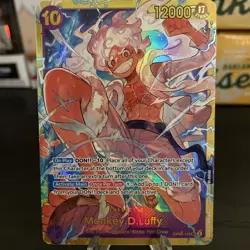 Monkey.D.Luffy OP05-119 SEC - One Piece TCG - English Card Near-Mint Secret Rare - Image 1