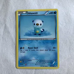 Oshawott 28/114 Black & White Base Set NM Pokemon card - Image 1