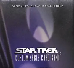 Star Trek CCG Official Tournament Sealed Deck Complete Set of 20 Cards - Image 1