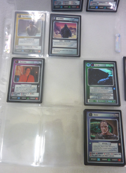 STAR TREK CCG REFLECTIONS PARTIAL SET 22 CARDS SUPER RARE VERY RARE FOILS 2000 - Image 4