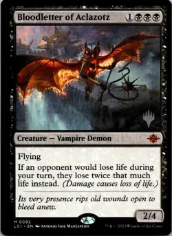 Bloodletter of Aclazotz 92 Promo Pack: The Lost Caverns of Ixalan NM MTG - Image 1