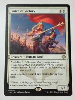 Voice of Victory Tarkir: Dragonstorm Regular - Image 1