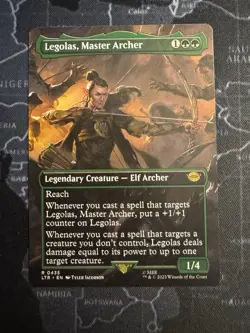 1 x Legolas, Master Archer - Borderless - The Lord of the Rings: Tales of Middle - Image 1