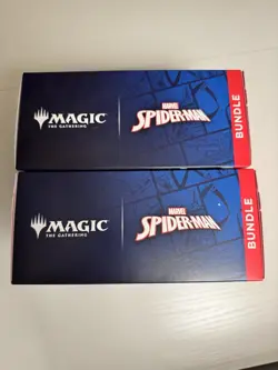 MTG Magic The Gathering Marvel Spider-Man Bundle Box (X2) Full Art English - B - Image 2
