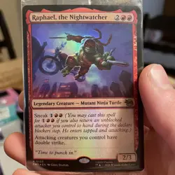 Magic: The Gathering Raphael the Nightwatcher Foil Legendary Creature 2026 - Image 1
