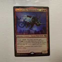 Magic: The Gathering Raphael the Nightwatcher Foil Legendary Creature 2026 - Image 2