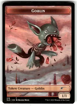 SLD Goblin Token Secret Lair Drop NonFoil MTG NM - Image 1